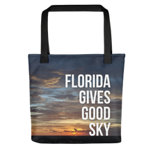 Load image into Gallery viewer, Tote Bag - Florida Gives Good Sky - Beach Sunset 2019-08-27
