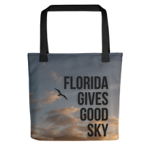 Load image into Gallery viewer, Tote Bag - Florida Gives Good Sky - Bird at Sunrise 2021-03-28