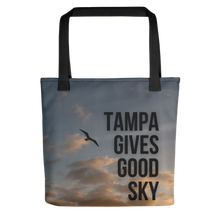Load image into Gallery viewer, Tote Bag - Tampa Gives Good Sky - Bird at Sunrise 2021-03-28