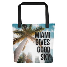 Load image into Gallery viewer, Tote Bag - Sunny Miami - Miami Gives Good Sky