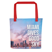 Load image into Gallery viewer, Tote Bag - Miami Skyline - Miami Gives Good Sky