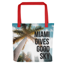 Load image into Gallery viewer, Tote Bag - Sunny Miami - Miami Gives Good Sky