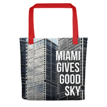 Load image into Gallery viewer, Tote Bag - Miami High Rises - Miami Gives Good Sky