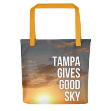 Load image into Gallery viewer, Tote Bag - Tampa Gives Good Sky - Sunrise 2021-03-08