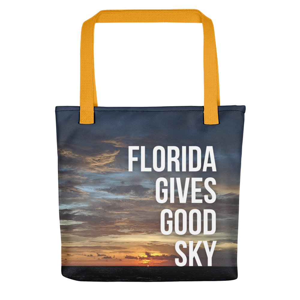 Under One Sky Gold Tote Bags