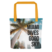 Load image into Gallery viewer, Tote Bag - Sunny Miami - Miami Gives Good Sky