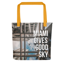 Load image into Gallery viewer, Tote Bag - Looking Up - Miami Gives Good Sky