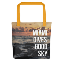 Load image into Gallery viewer, Tote Bag - Rocky Sunrise - Miami Gives Good Sky