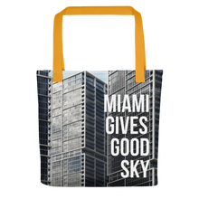 Load image into Gallery viewer, Tote Bag - Miami High Rises - Miami Gives Good Sky