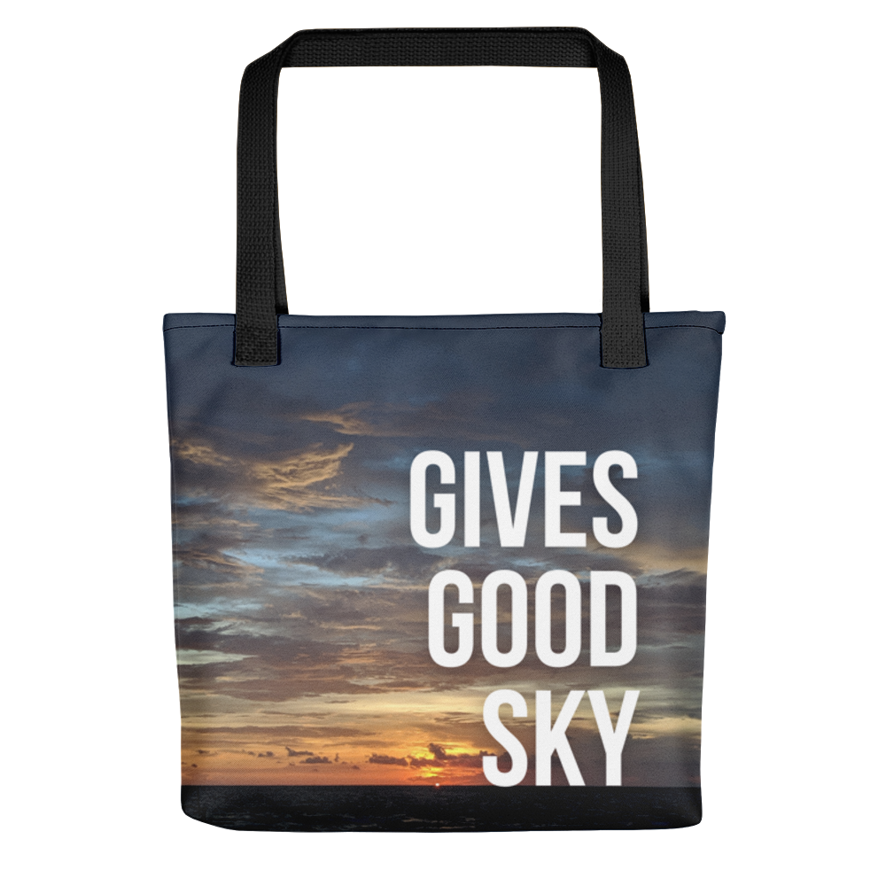 Tote Bag - Gives Good Sky - Beach Sunset 2019-08-27