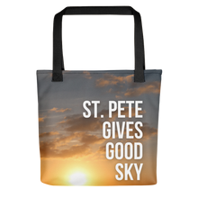 Load image into Gallery viewer, Tote Bag - St. Pete Gives Good Sky - Sunrise 2021-03-28
