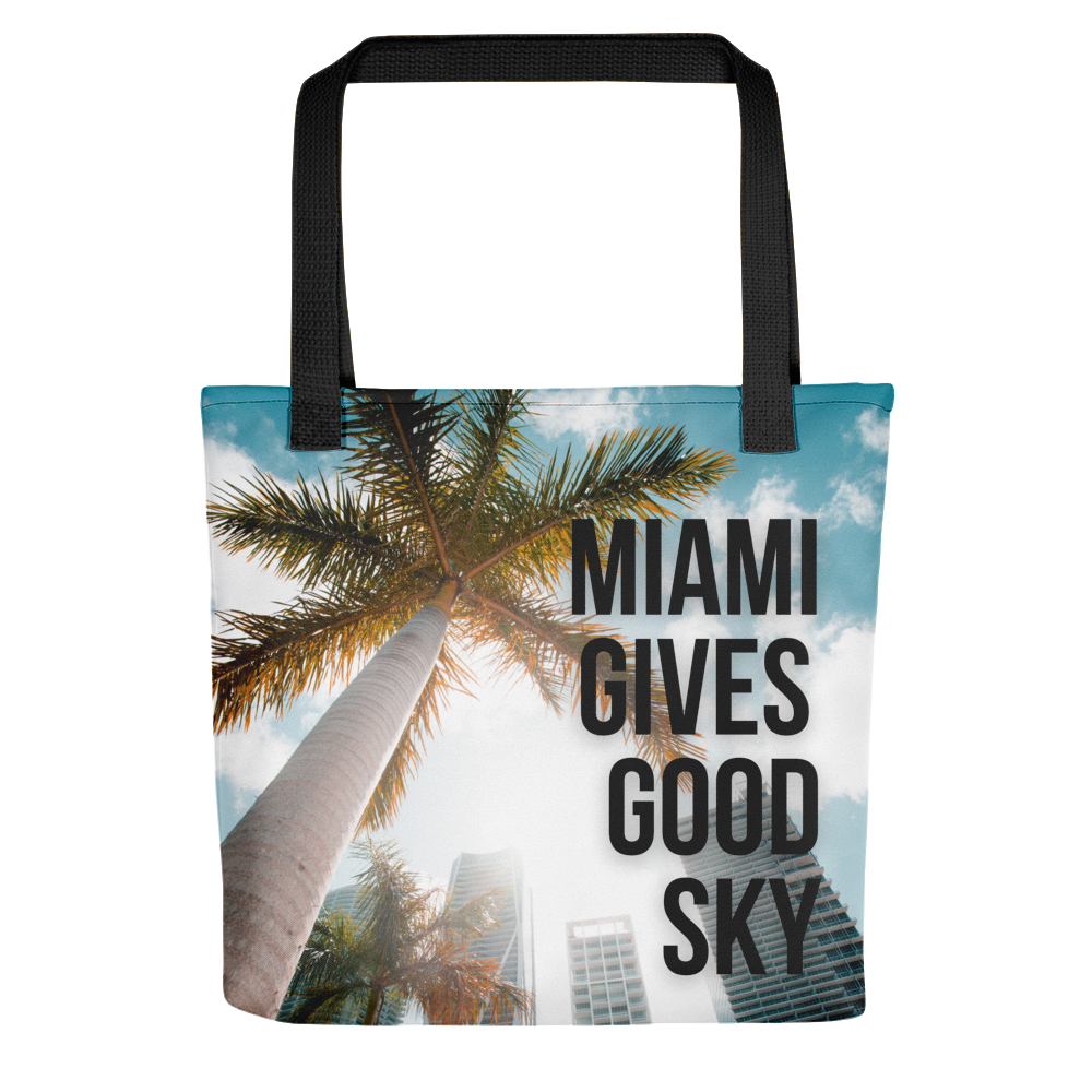 Tote Bag - Sunny Miami - Miami Gives Good Sky
