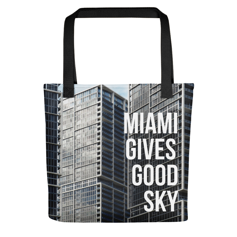 Tote Bag - Miami High Rises - Miami Gives Good Sky