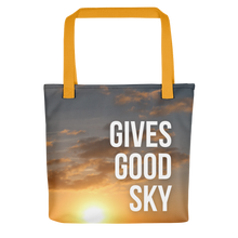 Load image into Gallery viewer, Tote Bag - Gives Good Sky - Sunrise 2021-03-28
