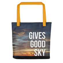 Load image into Gallery viewer, Tote Bag - Gives Good Sky - Beach Sunset 2019-08-27
