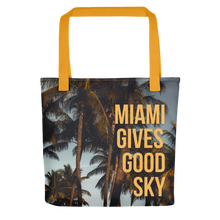Load image into Gallery viewer, Tote Bag - Sweet Light Palm Trees - Miami Gives Good Sky
