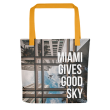 Load image into Gallery viewer, Tote Bag - Looking Up - Miami Gives Good Sky
