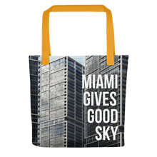 Load image into Gallery viewer, Tote Bag - Miami High Rises - Miami Gives Good Sky
